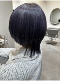 津市ロングレイヤーカットハッシュカット透明感カラー重めロング