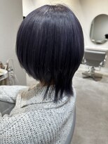 ベル サウス(BHEL south) 津市ロングレイヤーカットハッシュカット透明感カラー重めロング