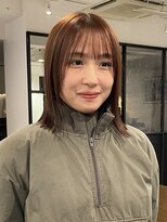 アビー(ABBEY)&nbsp;肩にちょうど当たる長さが今可愛い！