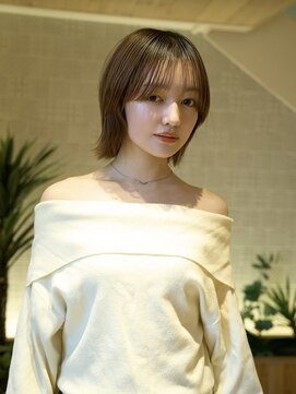 ピークアブー アヴェダ アトレ恵比寿(PEEK-A-BOO AVEDA) くびレイヤーボブ/20代30代40代50代大人可愛いヘア 恵比寿