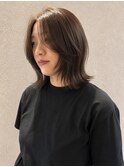 福井 大和田 くびれボブ レイヤーボブ 透明感カラー
