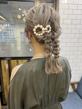 マノ 千歳烏山(MaNO) 【c3】髪質改善ショートボブハイライト白髪ぼかしヘアセット30代