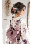 .夏祭り映え浴衣ヘア　¥4521