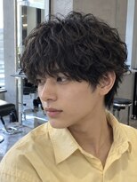 ブラン 池袋(BLANC)&nbsp;【福田指名限定】シャドウパーマクーポン(カット付き)