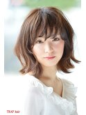 外ハネナチュラルボブ