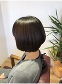 好印象!ナチュラルなおしゃれボブ