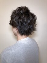 シエル ヘアーデザイン(Ciel Hairdesign) 【Ciel】マッシュレイヤー×アッシュグレー