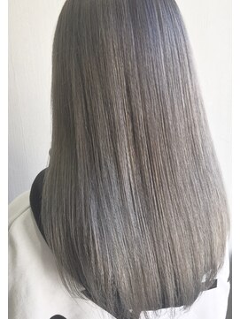 リジョイスヘア エン(REJOICE hair EN) 外国人風シルバーグレー ［stylist 大塚］