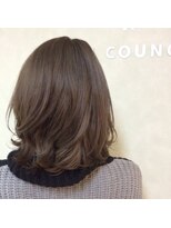 ヴァンカウンシル 札幌本店(VAN COUNCIL) 外ハネ×カーキアッシュ