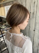 ヘアスタジオニコ(hair studio nico...)&nbsp;ショートのハイトーン