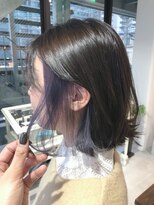 テラスヘア 新潟駅南(TERRACE hair)&nbsp;透明感のあるバイオレットグレージュ！