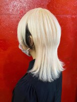 ラッキーサンサンヨンキュー(Lucky3349)&nbsp;ホワイト ハイトーンウルフ