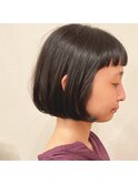 【favori 自由が丘】ショートバング×ミニボブ