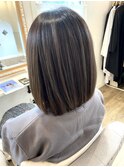 バレイヤージュ(ボブ)
