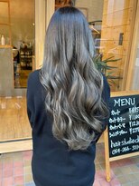ヘアスタジオダップ(hair studio dap)&nbsp;グレージュ×ロング