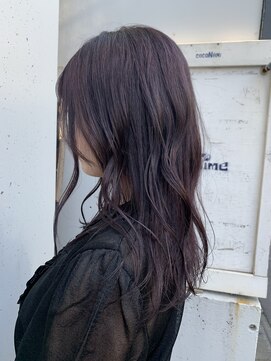 ロイジー(roijir) 【roijir 表参道】艶カラー☆パープルアッシュ