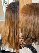 アークスヘアー&nbsp;大人かわいい☆無造作カール♪くひし形びれミディ