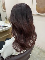 キュオンシア(CUEON. ciea)&nbsp;ロング×艶髪×カシスピンク