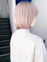 ソーコ 渋谷(SOCO)&nbsp;ハイトーンホワイトブロンドベージュダブルカラー