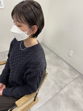 ヘアー アトリエ アンジー(Hair Atelier Angee) 大人丸みショート