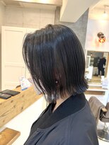 センスヘア(SENSE Hair)&nbsp;ブリーチなしのインナーカラーと切りっぱなしボブ☆