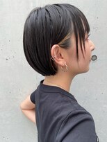 アトリエ フェム(atelier.fem)&nbsp;ショートマッシュボブ×インナーカラー