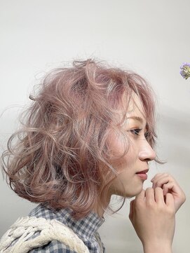 アンテナスクエア(ANTENA SQUARE) ゆるふわボブスタイル