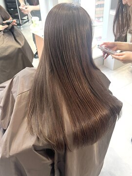 ジエクト カナウ(The Ect canow) 髪質改善グレージュカラーニュアンスカラー縮毛矯正20代30代