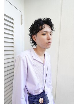 レコ 渋谷(LECO) ルーズなメンズパーマ