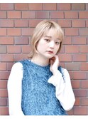 ショートウルフ×ハイトーン×レイヤーボブ  20代30代40代