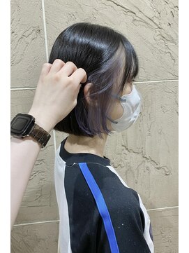 ザ ラボ アングゥ(The Labo ungu) インナーカラー/ピアスカラー/ボブ