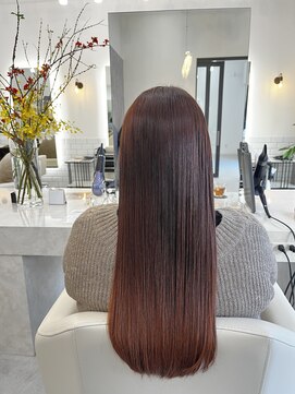 アオ 甲府本店(AO) 《AO hair》髪質改善オレンジブラウン