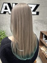 オルズ 渋谷(ALLZ)&nbsp;ハイトーンミルクティーダブルカラーケアブリーチケアカラー