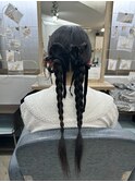 【ヘアセットサロンfrst】カチモリツインテールアレンジ♪