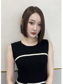 透明感ラベンダーグレージュ!