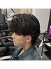 【2回目以降】カット・ストレートパーマ [柏/メンズ/メンズパーマ]