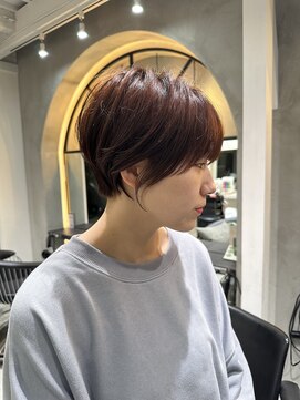 ロンドエニカ 大宮(Lond enika) 黒髪ボブルフネビージュ小顔ワンレンスペインカール大宮