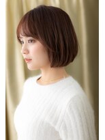 カバーヘア ブリス 北浦和(COVER HAIR bliss) □艶カラーミルクティーアッシュ大人ボブ316北浦和30代40代50代