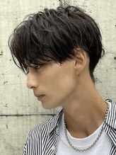 フィフス 栄(fifth) 名古屋栄ツイストスパイラルパーマセンターパートウルフ緩め30代