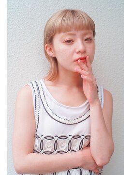 レジュアル(RESSUAL) メルティーカラーフェミニンロング似合わせウェーブミディアム