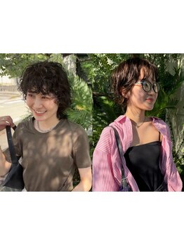 髪質に合わせて薬剤選定。仕上がりに合わせてパーマ選定。イメージを変えるにはパーマがオススメです♪