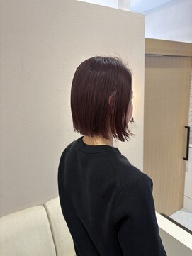 トータルビューティー クレド(TOTAL BEAUTY Credo byHAIR TIME) 切りっぱなしボブ