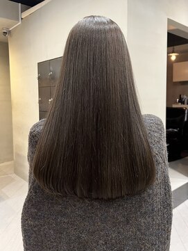ヘアー アイス ルーチェ(HAIR ICI LUCE) ボブ透明感髪質改善ニュアンスカラーくすみカラー/今枝