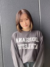 【寺西 紗友望】レイヤーカット、ボブカットが得意です♪