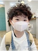 人気！キッズカット☆男の子☆黒髪ショート/前髪カット/本厚木
