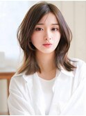 《Agu hair》チェリーブラウンくびレイヤー×numberA.ヘアバター