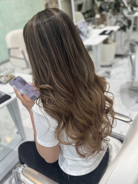 ハーツヘアーズ 五日市店(HEARTS hair's) 1ブリーチ　バレイヤージュ