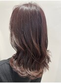 イルミナカラー透明感バイオレットカラー×小野ふゆり