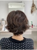 パーマ風ショート