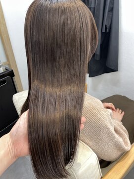 アリアツイン バイ エクラート 池袋西口店(ARiA TWiN by ECLART) 髪質改善ベージュブラウン